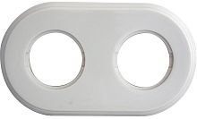 Рамка-ретро универсальная Bironi Лизетта 2-м. керамика белый картинка